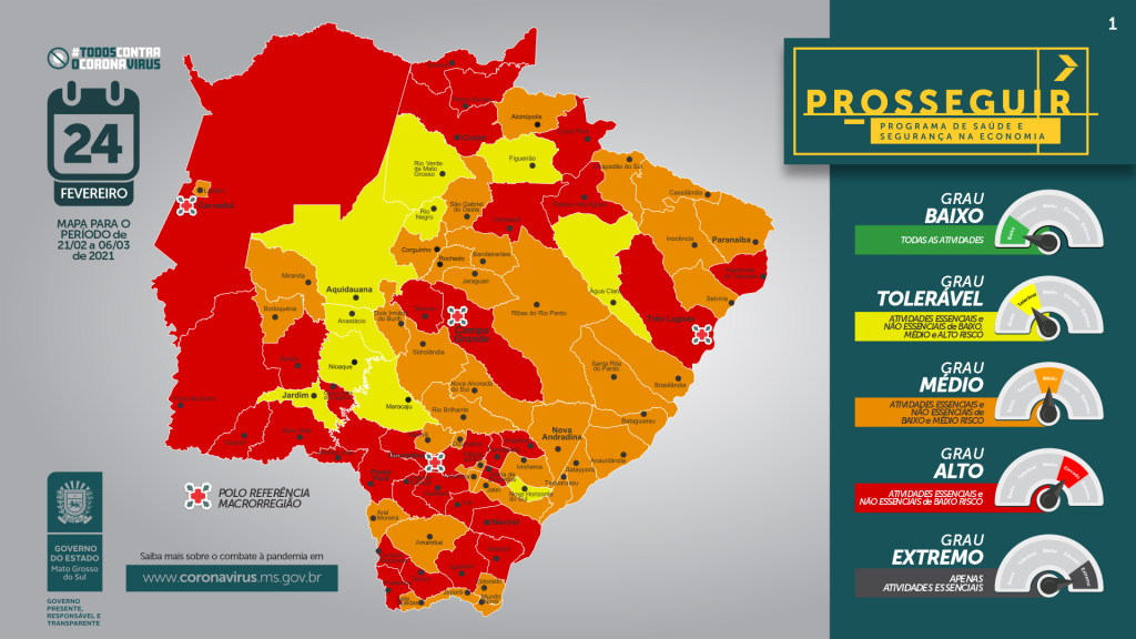 Dourados continua na bandeira vermelha do Prosseguir