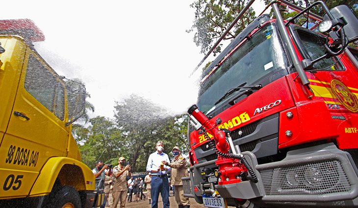 Imasul e bombeiros iniciam ação preventiva contra incêndios nos parques estaduais