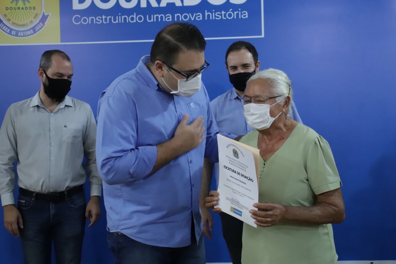 Prefeitura de Dourados conclui semana regularização fundiária