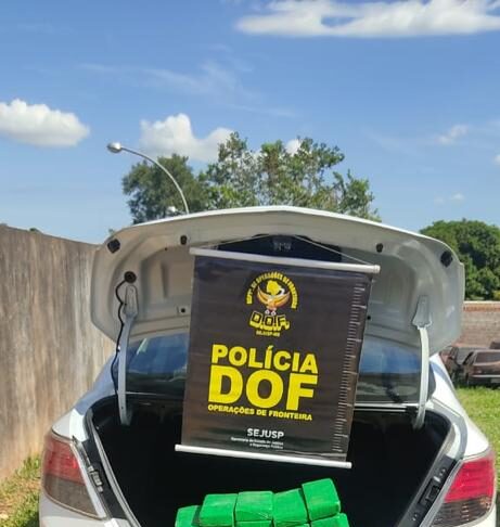 DOF prende casal transportando maconha com criança de menos de 3 anos