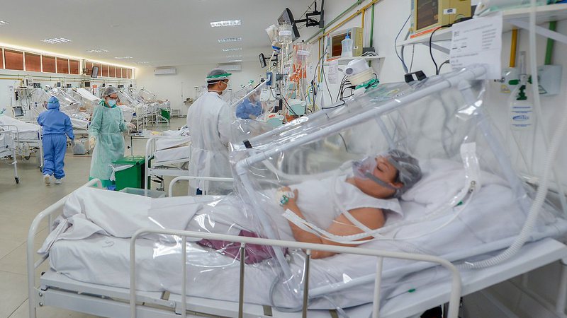 Com 34 pacientes além da capacidade, MS tem superlotação de 105% nas UTIs Covid-19