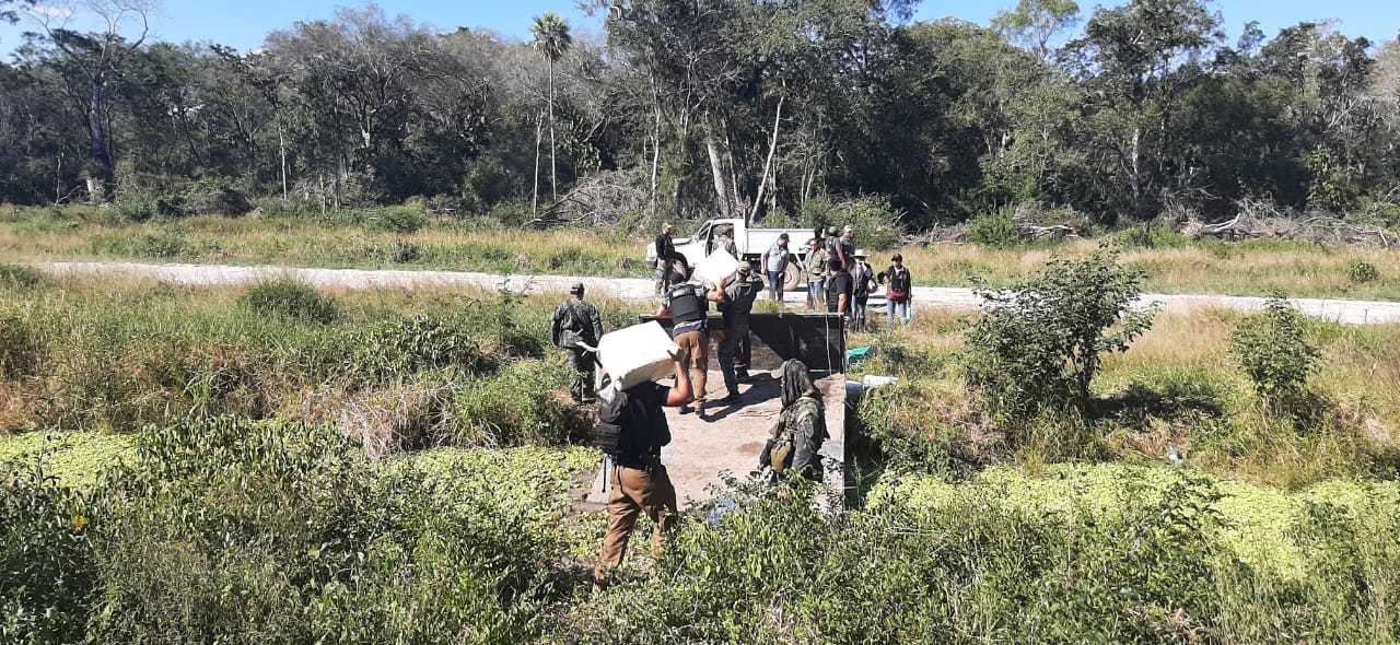 Polícia paraguaia encontra mega laboratório de cocaína a 60 km de MS