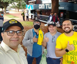 Outro servidor da Câmara de Dourados “matou” serviço para ato pró-Bolsonaro