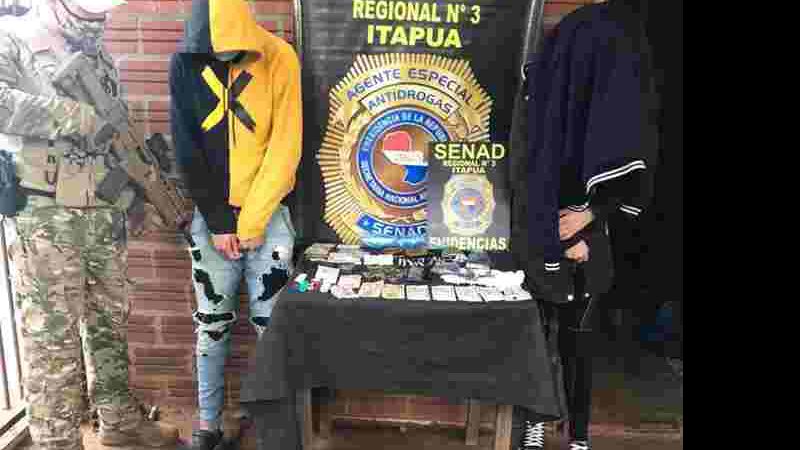 Polícia fecha entreposto de cocaína e maconha e casal acaba preso