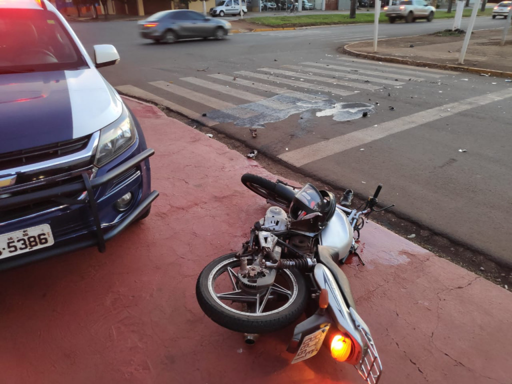 Motociclista é atropelado por condutor de picape e morre em Dourados