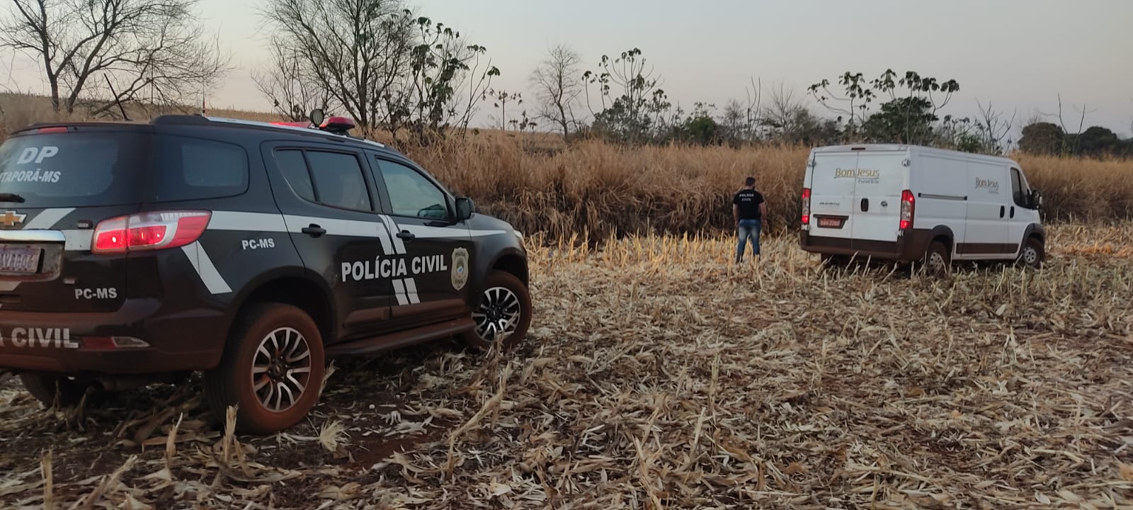 Homem é encontrado morto na zona rural de Itaporã