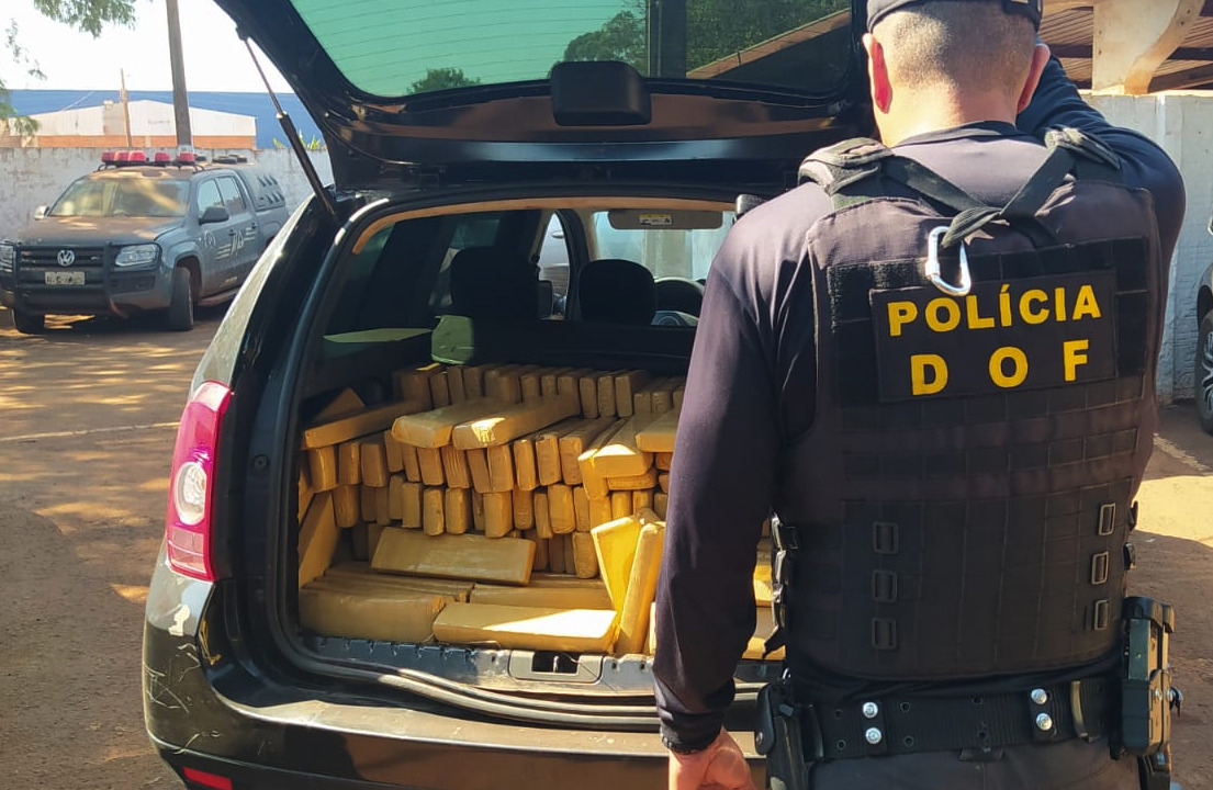 Traficante que transportava mais de 400 quilos de maconha troca tiros com o DOF e morre