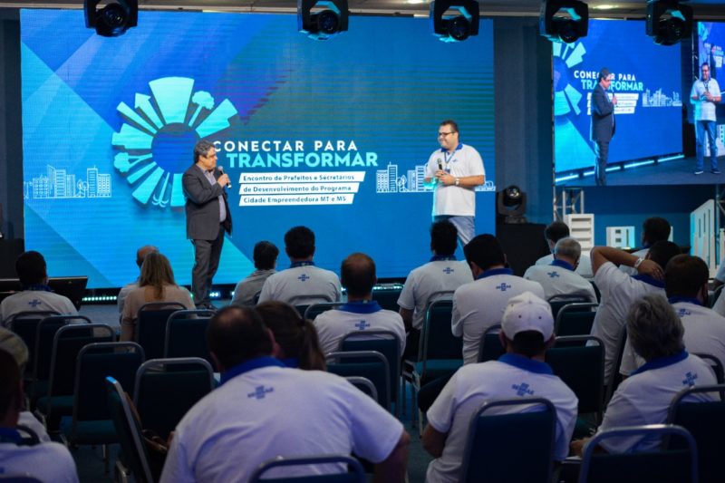 Prefeito Alan Guedes participa do Encontro Estadual de prefeitos e secretários de municípios Cidade Empreendedora