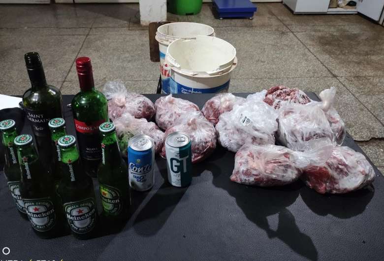 Ladrão ‘folgado’ é preso após invadir casa para roubar cerveja e carne