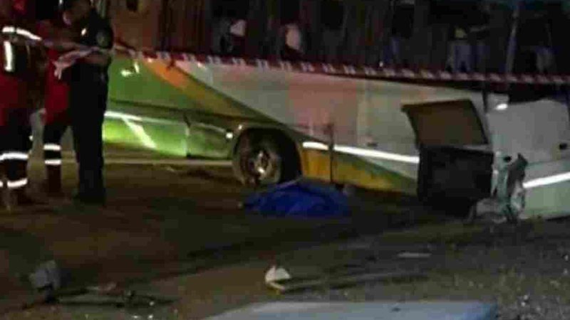 Acidente com ônibus deixa um morto e 10 feridos no Paraguai