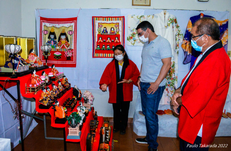 Prefeito em exercício, Guto Moreira participa da 1ª Feira da Cultura Japonesa