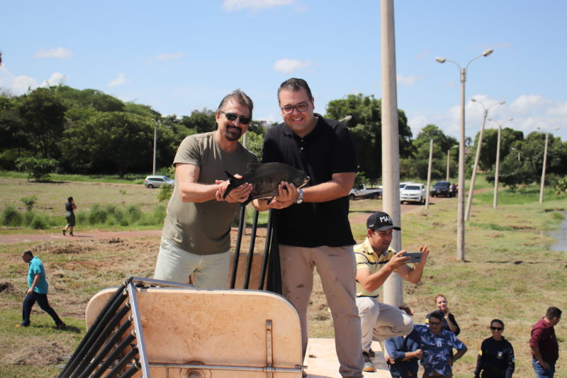 Pesca é liberada no lago do Parque Antenor Martins de quarta a domingo