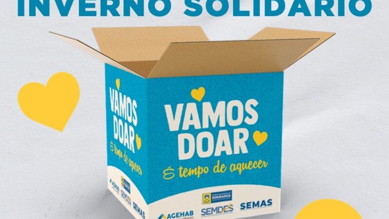 Campanha Inverno Solidário segue arrecadando agasalho e cobertores