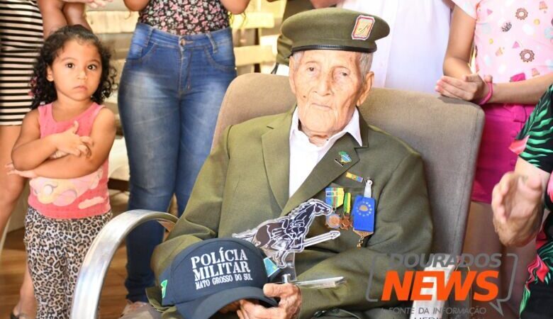 Último ex-combatente de Dourados na 2ª Guerra morre aos 100 anos