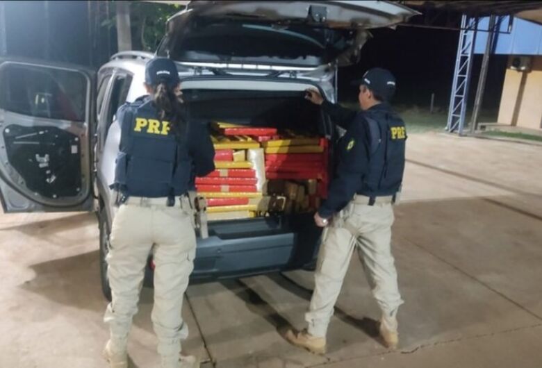 Polícia apreende mais de 700kg de maconha e recupera veículo