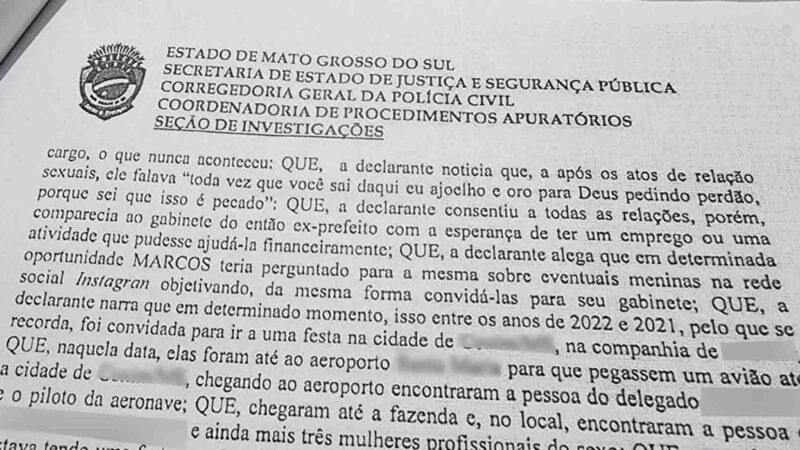 Investigado por assédio sexual, Marquinhos Trad confessa adultério quando era prefeito