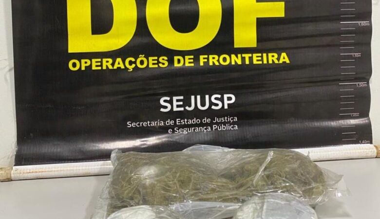 Mulheres são presas com drogas amarradas ao corpo