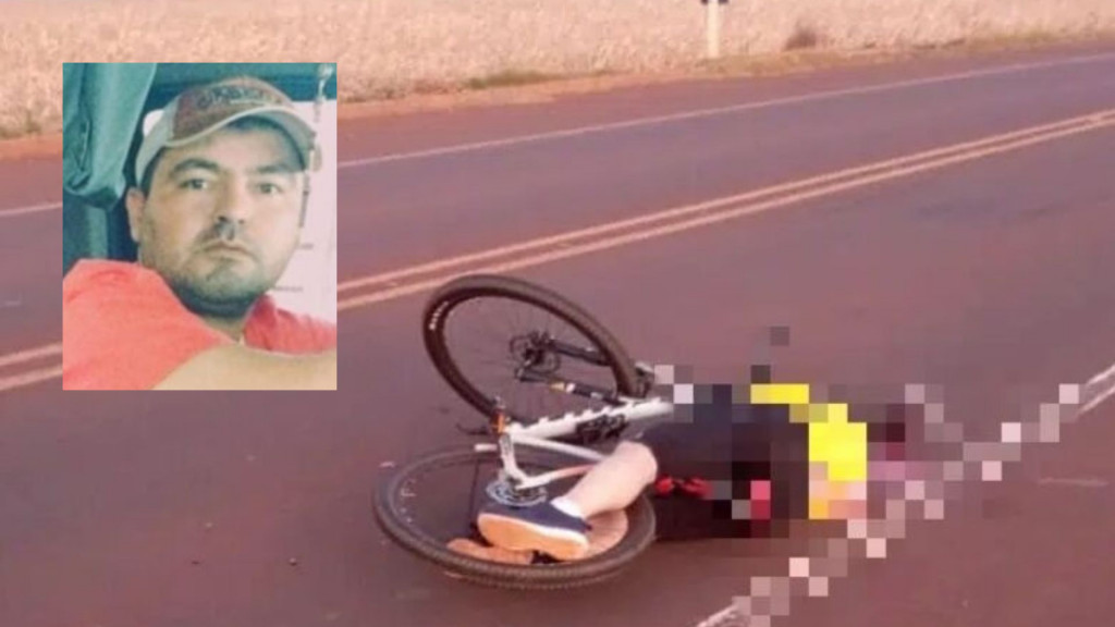 Ciclista é assassinado enquanto pedalava na fronteira de MS