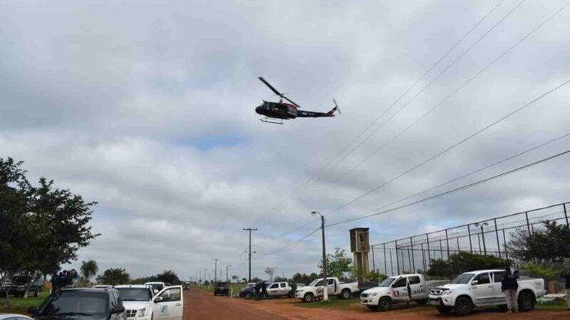 Com ajuda de helicópteros e mais de 300 homens, polícia paraguaia recaptura 28 fugitivos do PCC