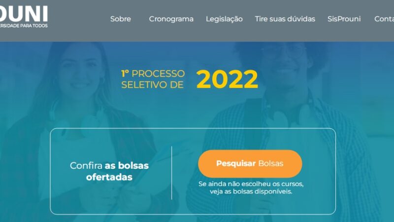 Candidatos do Prouni têm até hoje para se inscrever na lista de espera