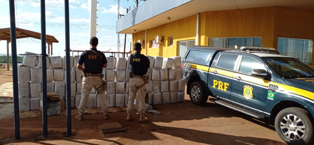 PRF apreende mais de 1,5 tonelada de maconha entre Dourados e Ponta Porã