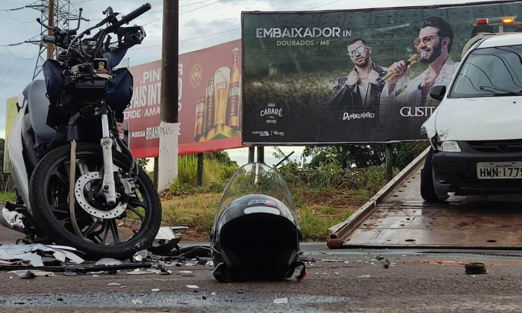 Condutor invade preferencial e mata jovem de 20 anos em Dourados