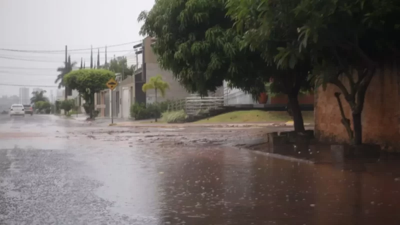 Mato Grosso do Sul tem dois alertas de chuvas intensas com rajadas de vento de 100 km/h