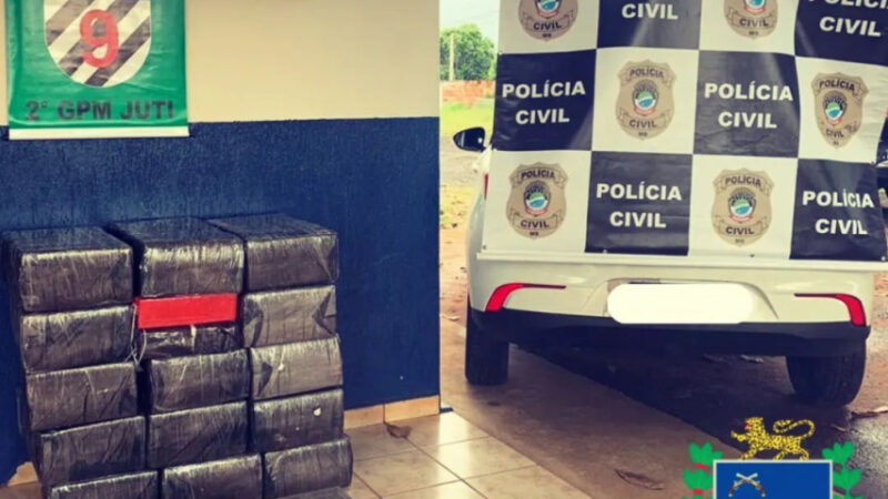 Polícia apreende 362 quilos de maconha entre Juti e Caarapó