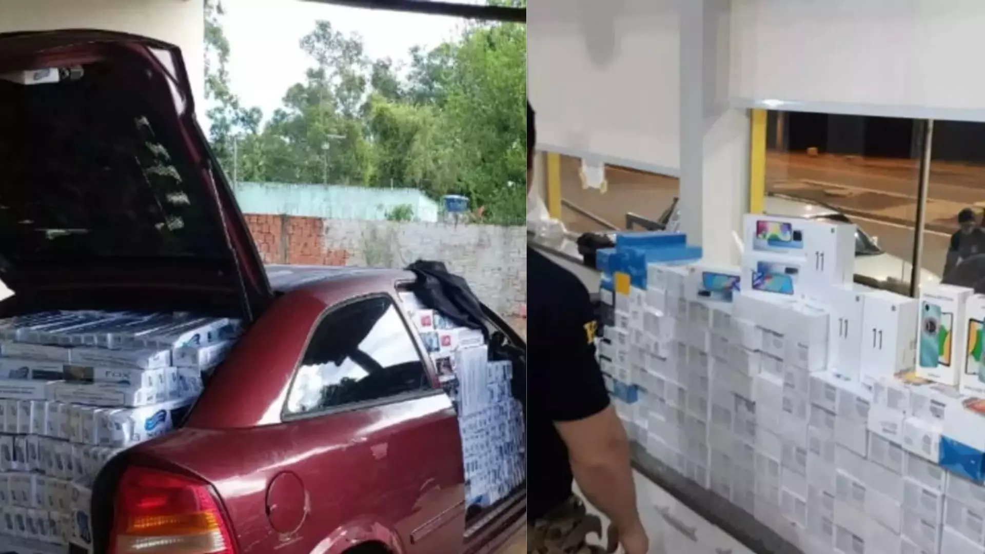 Com crime facilitado pela fronteira, narguilé e óculos chamam atenção no contrabando em MS