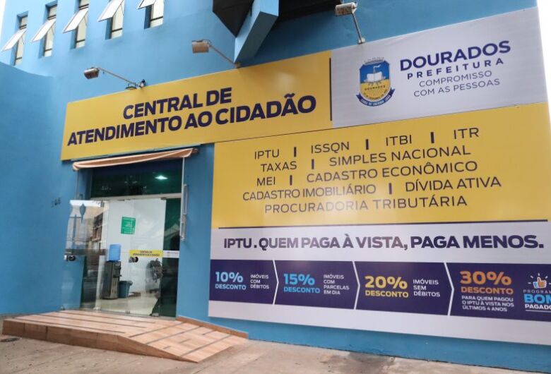 Central do Cidadão amplia horário de funcionamento para IPTU