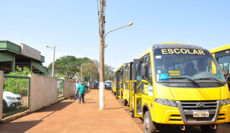 Vistoria de veículos para transporte escolar segue até 28 de fevereiro