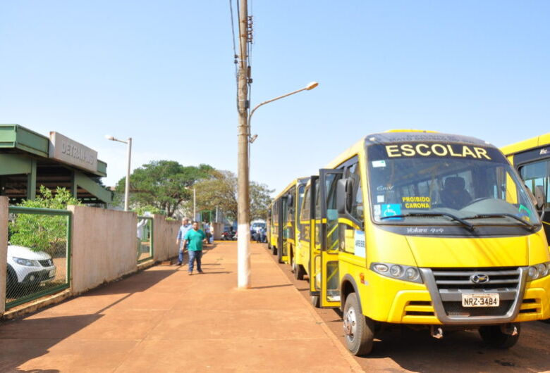 Vistoria de veículos para transporte escolar segue até 28 de fevereiro