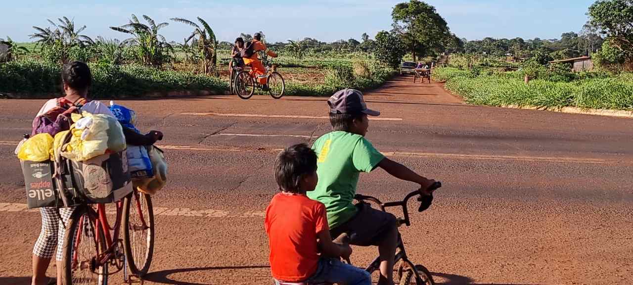 Forças policiais fazem ação conjunta de segurança preventiva nas aldeias de Dourados