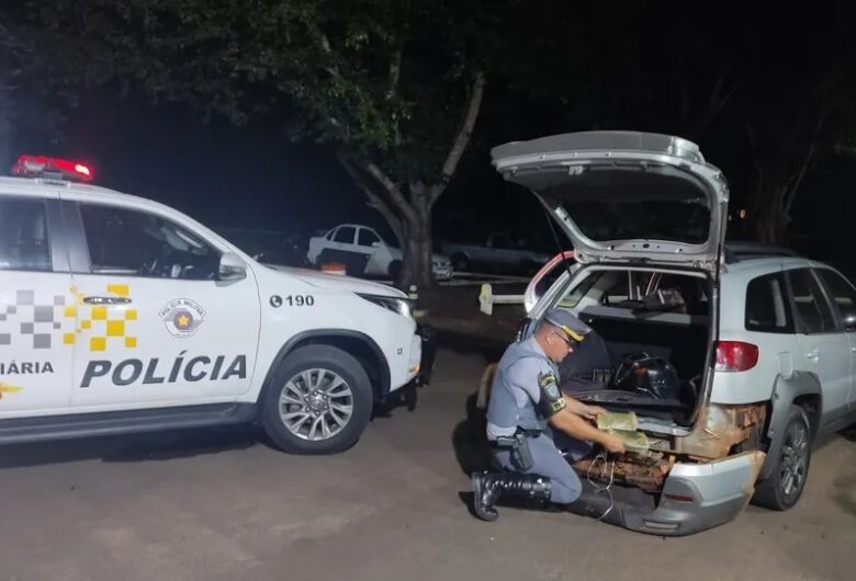 Morador de Dourados é preso com 42 tabletes de pasta base de cocaína em rodovia de SP