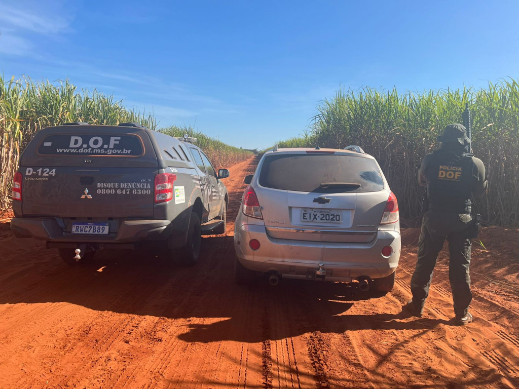 DOF recupera veículo roubado em São Paulo