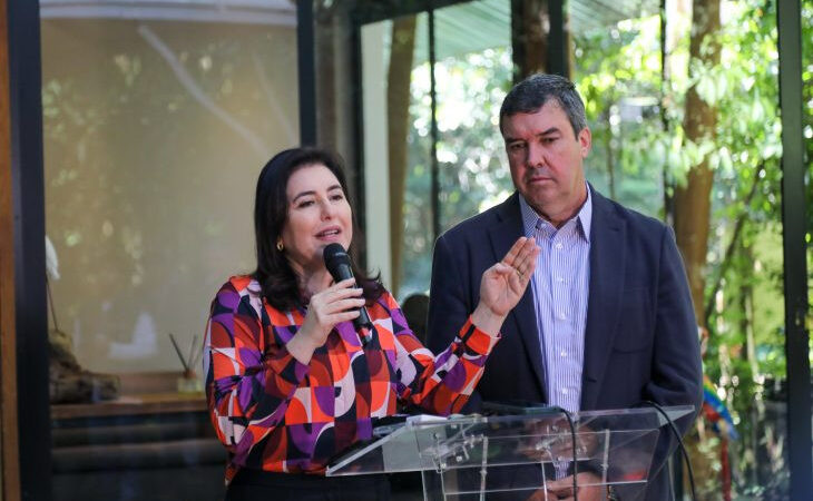 Simone Tebet anuncia destravamento de obras em MS até fim do ano