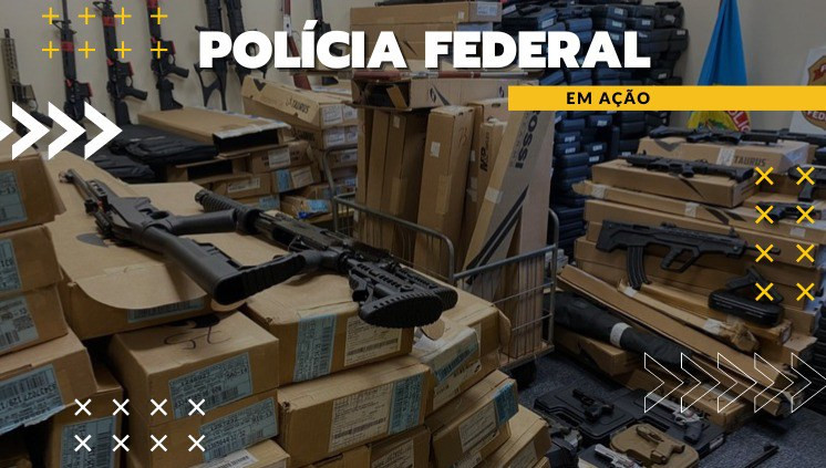 PF cumpre mandados de prisão contra CAC’s e portadores de arma