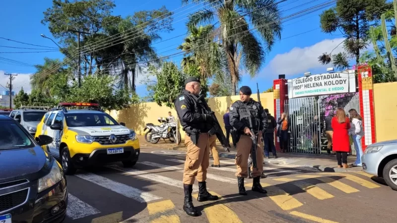 Ex-aluno invade escola e mata estudante a tiros no Paraná