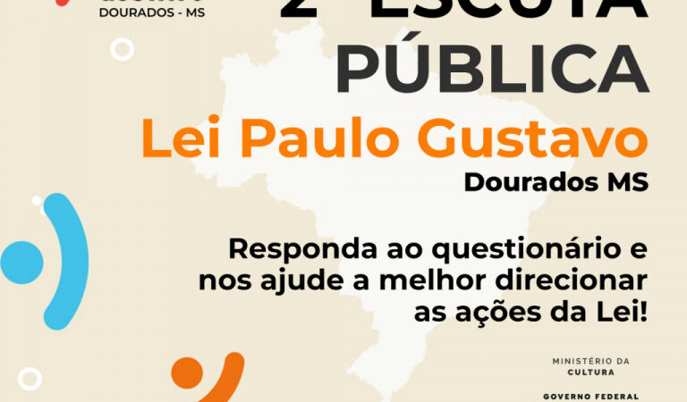 Prefeitura realiza 2ª escuta Pública sobre a Lei Paulo Gustavo