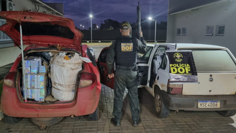 Mercadorias ilegais do Paraguai são apreendidas pelo DOF em Maracaju