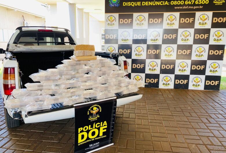 Motorista é preso com quase 40 quilos de cocaína em tanque de veículo