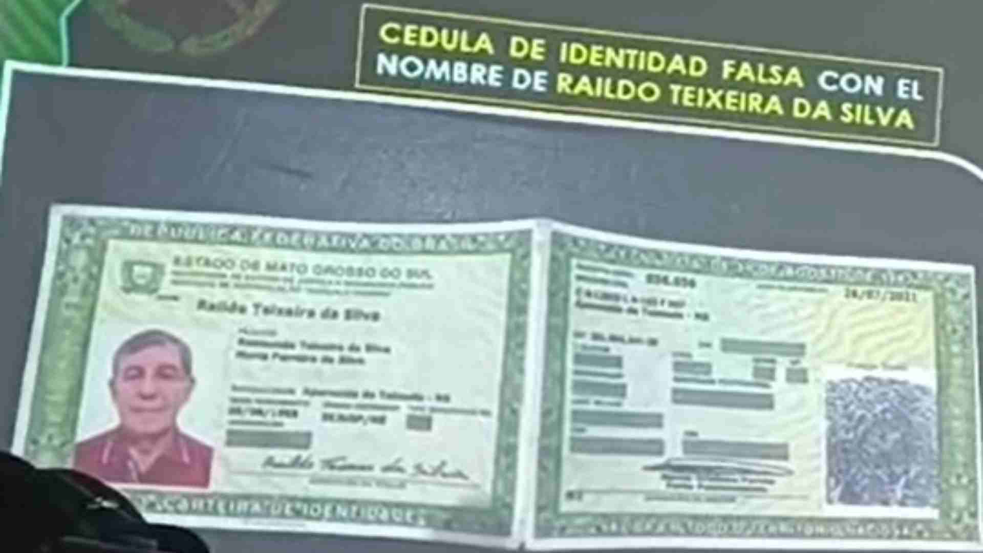 ‘Tio Arantes’ do PCC usava RG falso de Mato Grosso do Sul quando foi preso na Bolívia