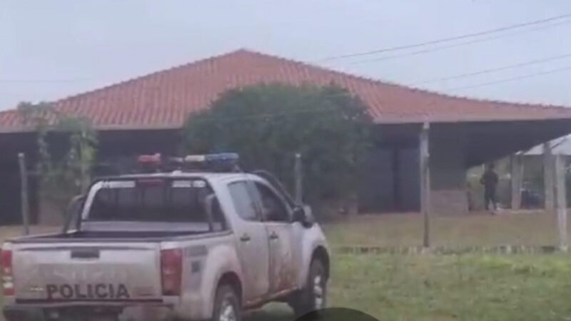 Polícia Nacional faz buscas em fazenda para encontrar assassinos de brasileiro