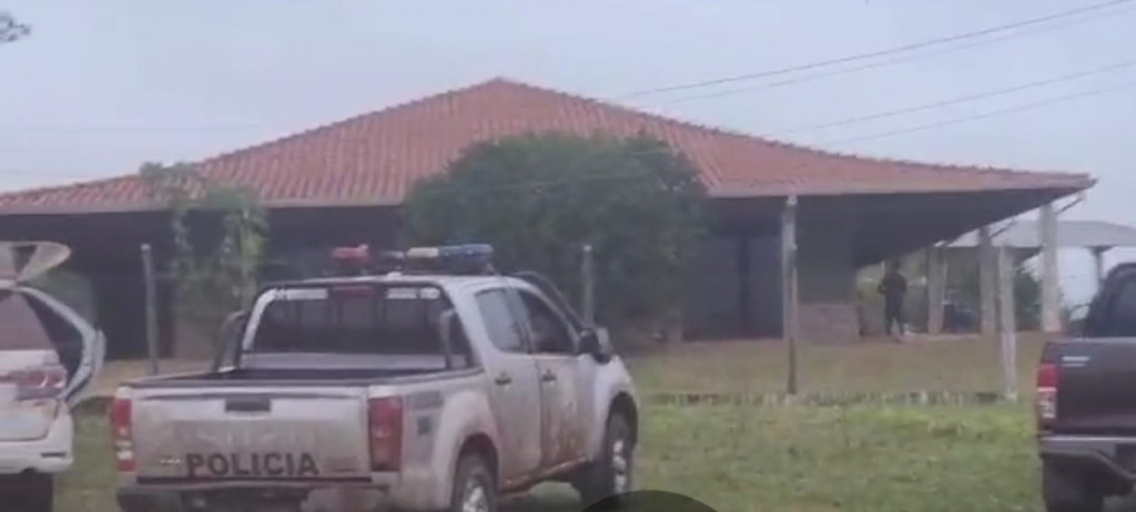 Polícia Nacional faz buscas em fazenda para encontrar assassinos de brasileiro