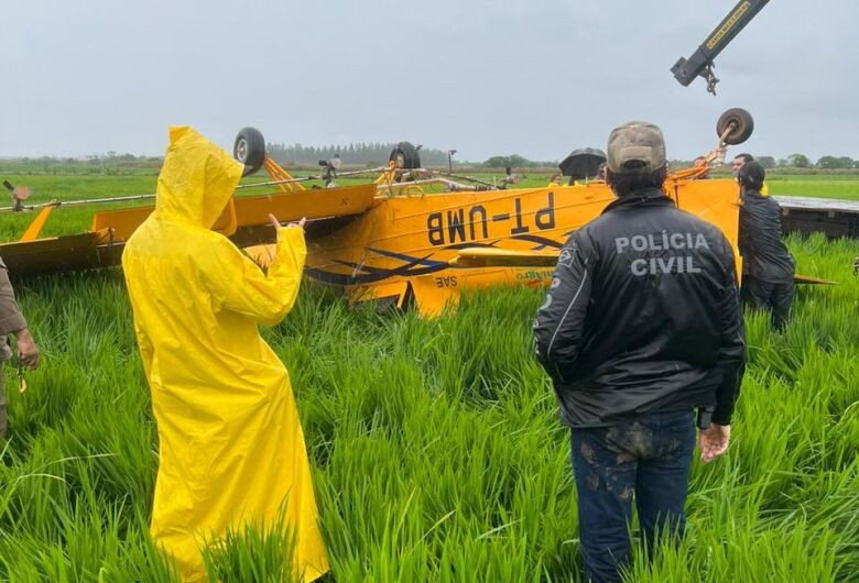 Cenipa vem a MS investigar queda de avião que matou piloto douradense