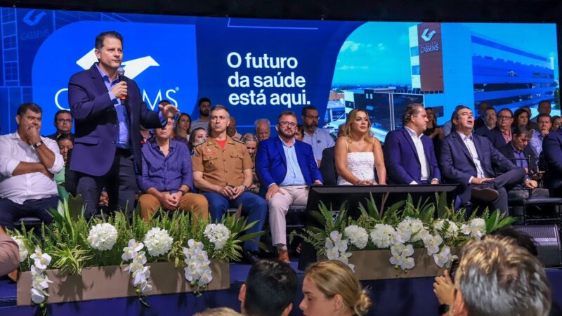 Renato Câmara participa da inauguração do novo hospital da Cassems de Dourados e reafirma compromisso de apoio