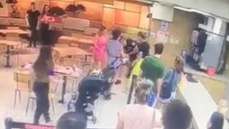 Vídeo: bombeiro de férias salva bebê engasgado em shopping de Dourados