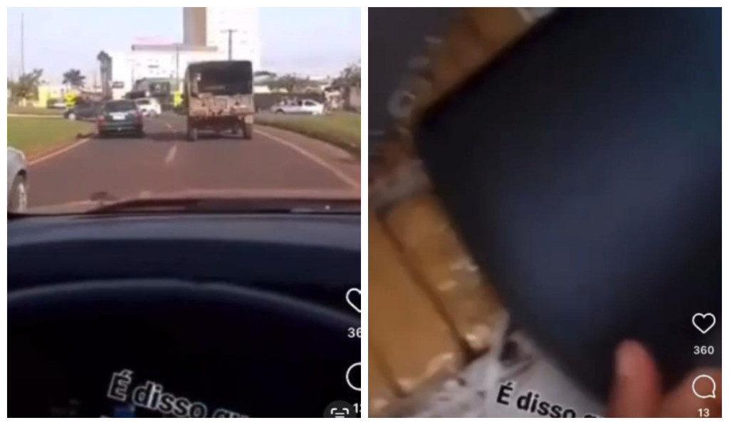 Traficantes com carro lotado de maconha debocham de militares do Exército