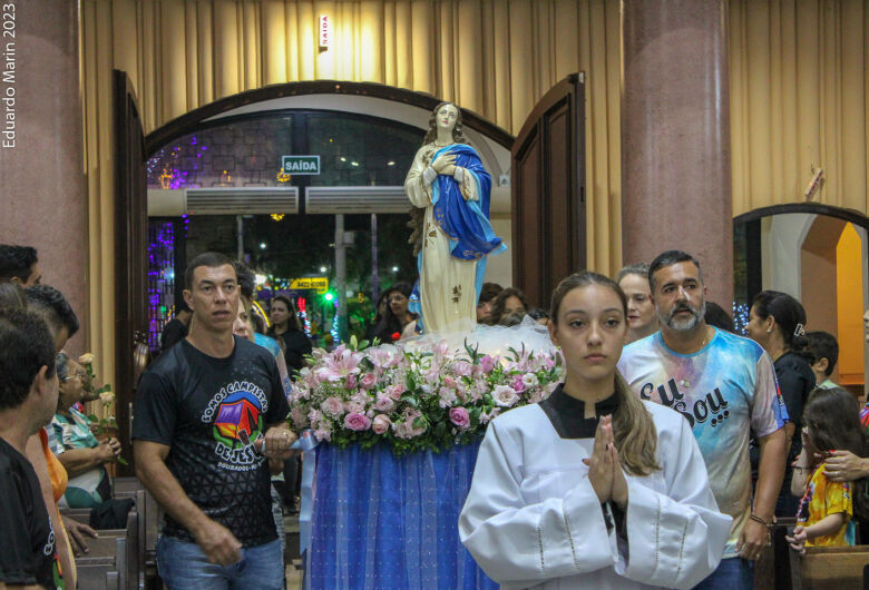 Celebrações marcam o dia de Nossa Senhora da Imaculada Conceição