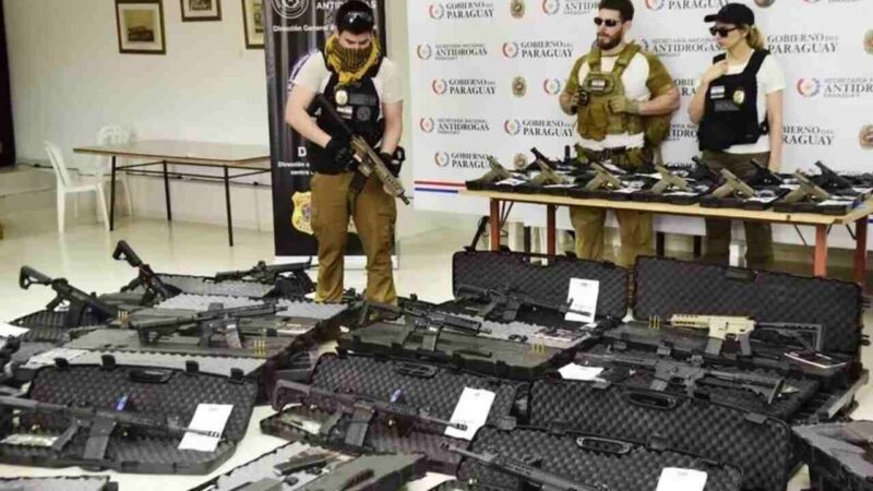 Tráfico de armas: número de presos sobe para 15 e 13 deles podem ser extraditados para o Brasil